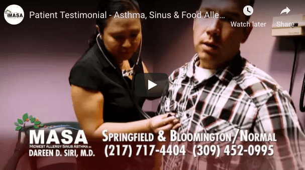 Patient Testimonial – Asthma, Sinus, and Food Allergy Commercial