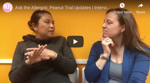 Dr. Siri Discusses Peanut Allergy Trial Updates